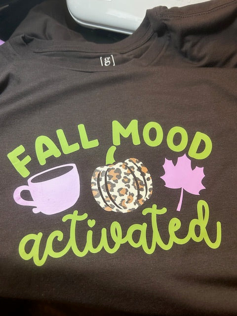 *NEW* "Fall Mood...activated" 2XL fall t-shirt by Carmen's Creations