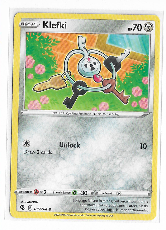 Klefki Pokémon TCG Card 186/264 For Sale