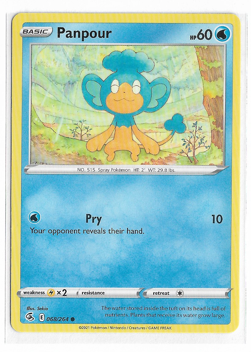 Panpour Pokémon TCG Card 68/264 For Sale